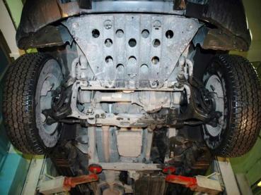 Unterfahrschutz SsangYong Rexton I, Typ RJ, Motor 2.7 TD/2.7 Xdi/2.9 TD/3.2 (4WD) ab Baujahr 08.2004 - 2006
