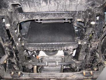 Unterfahrschutz Isuzu NQR 71P Lkw, Motor 4.6D ab Baujahr 2006 -