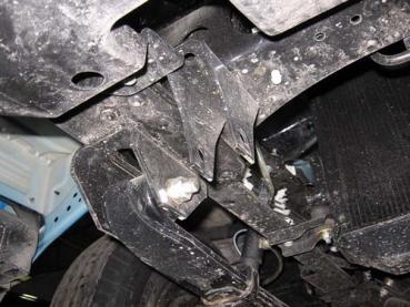 Unterfahrschutz Isuzu NQR 71P Lkw, Motor 4.6D ab Baujahr 2006 -