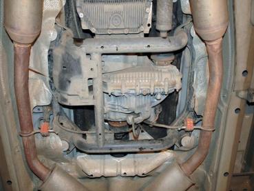 Unterfahrschutz Land Rover Range Rover III/Supercharged, Typ LM, Motor 4.2 Kompressor/4.4 V8 ab Baujahr 03.2002 - 08.2012