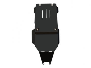 Unterfahrschutz Porsche Cayenne 955 Turbo, Typ 9PA, Motor 4.5/4.8 ab Baujahr 09.2002 - 09.2010