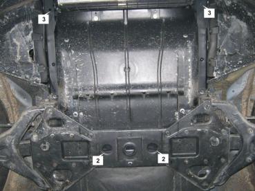 Unterfahrschutz Iveco Daily VI, Motor 2.3 ab Baujahr 03.2014 -