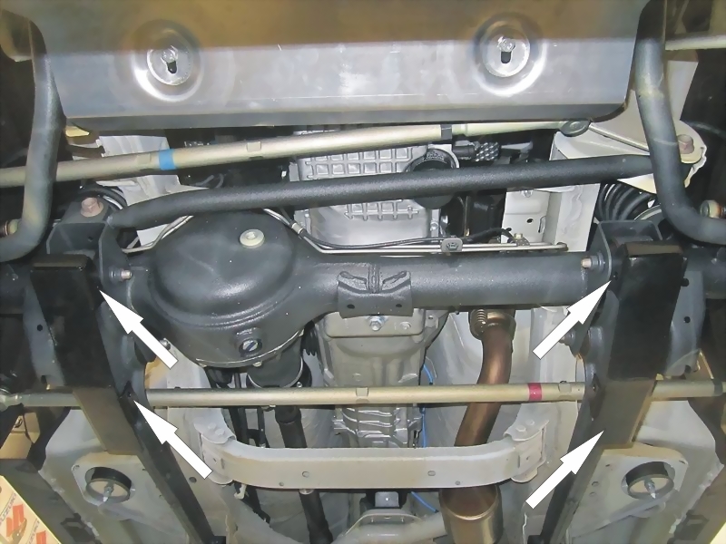 mad Vertrieb Bense - Unterfahrschutz, Unterbodenschutz Suzuki Jimny, Typ GJ/HJ,  Motor 1.5 (4WD), Baujahr 07.2018 - (Vorderachsdifferential/Stahl 2 mm)