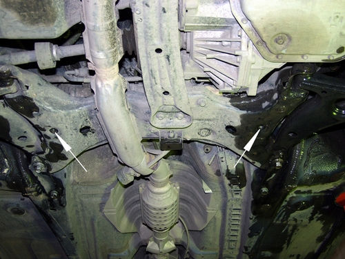 mad Vertrieb Bense - Unterfahrschutz, Unterbodenschutz Toyota Corolla, Typ  E11, Motor alle ab Baujahr 04.1997 - 06.2002 (Motor + Getriebe/Stahl 2 mm)