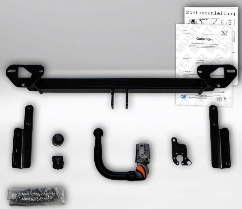 Anhängelasterhöhung Fiat Tipo Limousine, Typ 356 ab Baujahr 10.2015 auf bis zu 1.870 kg (abnehmbar)