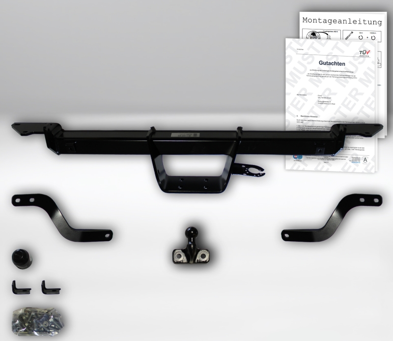 Anhängelasterhöhung Dethleffs/Pössl EG/DF 003, Typ KW* auf bis zu 3.500 kg