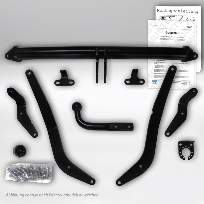 Anhängelasterhöhung Fiat Doblo L2, Typ E ab Baujahr 06.2022 auf bis zu 2.100 kg