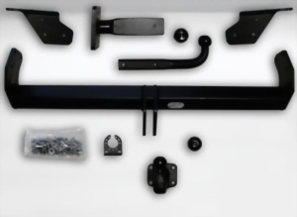 Anhängelasterhöhung Nissan Navara (mit Chromstoßstange), Typ D40 ab Baujahr 10.2004 auf bis zu 3.500 kg (Flansch)