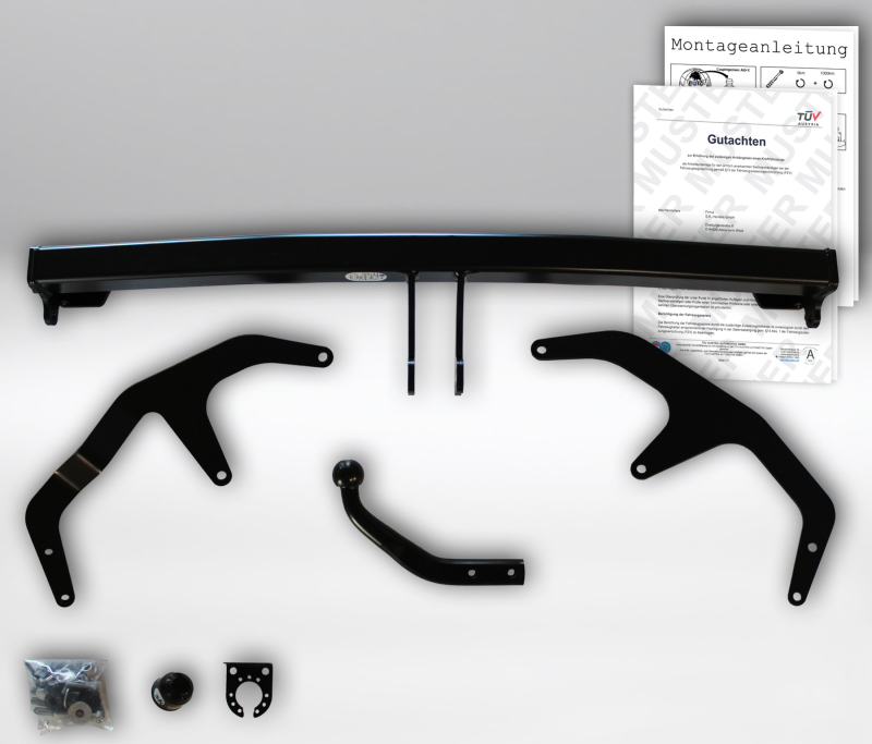 Anhängelasterhöhung Mercedes T-Klasse, Typ MFK ab Baujahr 05.2022 auf bis zu 2.000 kg