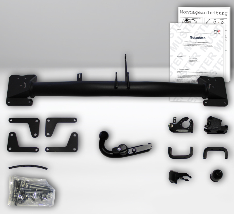 Anhängelasterhöhung Mitsubishi Outlander II, Typ CW ab Baujahr 11.2006 auf bis zu 2.500 kg