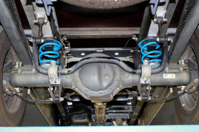 Zusatz-Federn VW Crafter Zwillingsbereifung 4,6 bis 5 t, Typ 2E/2F, Baujahr 04.06..12.16