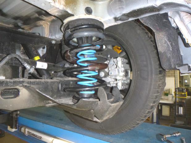 Höherlegung Mercedes eCitan, Typ W420, Baujahr 05.23..