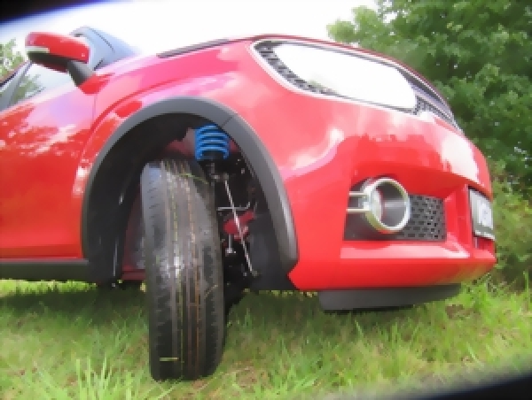 Höherlegung Suzuki Ignis III Frontantrieb, Typ MF, Baujahr 10.16..