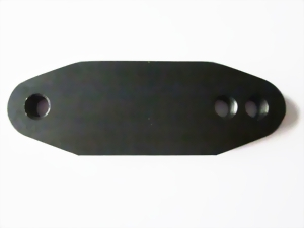 Universalmontageplatte lang rot