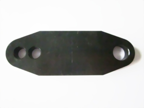 Universalmontageplatte lang blau