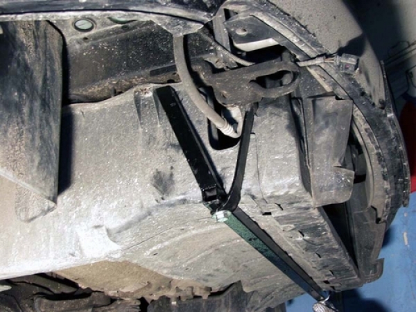 Unterfahrschutz Audi A3, Typ 8L, Motor 1.6/1.8/1.9 TDI/S3 Quattro ab Baujahr 09.1996 - 05.2003