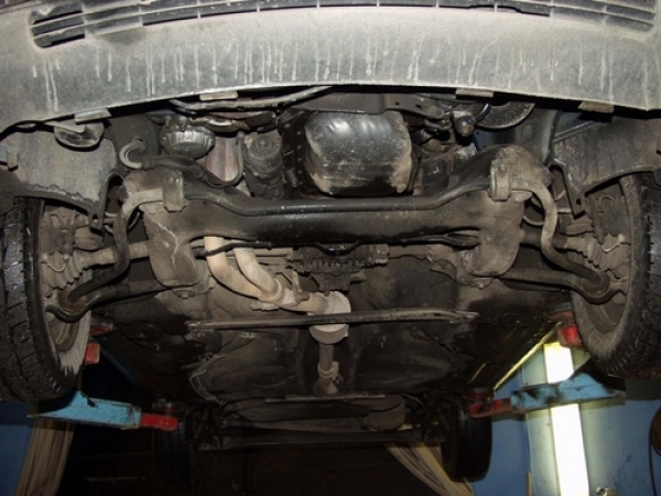 Unterfahrschutz Audi 100, Typ 4A/C4, Motor 2.0/2.0E Quattro ab Baujahr 12.1990 - 11.1994