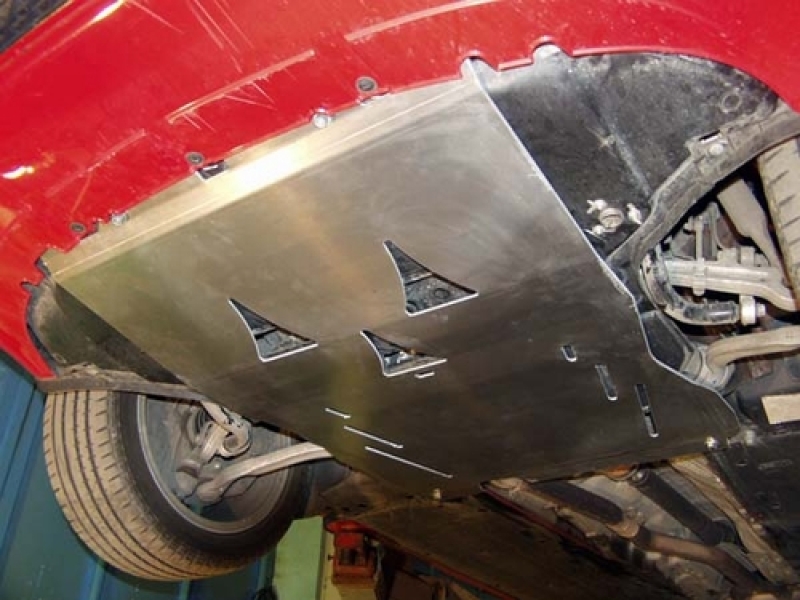 Unterfahrschutz Audi A4 Quattro/S-Line (Montage über OE Abdeckung), Typ 8E/B7, Motor 2.0 TDI/2.0 TFSI ab Baujahr 11.2004 - 06.2008