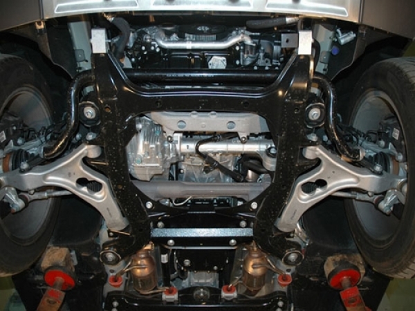 Unterfahrschutz Audi Q7 (mit Offroad Style Paket), Typ 4L, Motor alle ab Baujahr 03.2006 - 08.2015