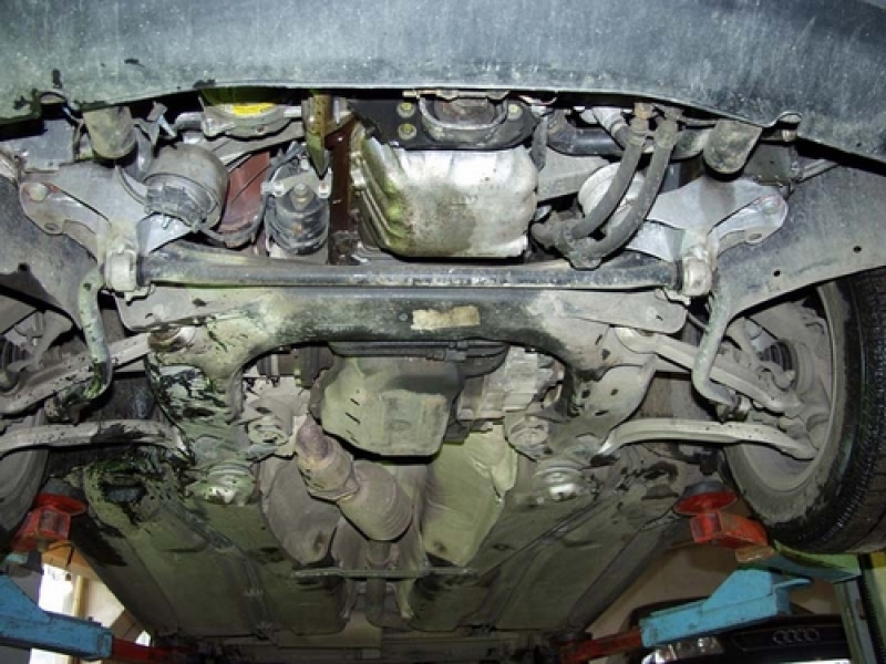 Unterfahrschutz Audi A4, Typ 8D2/B5, Motor 1.6/1.8/1.8 Quattro/1.8T/1.9 TD/2.0 ab Baujahr 11.1994 - 09.2001