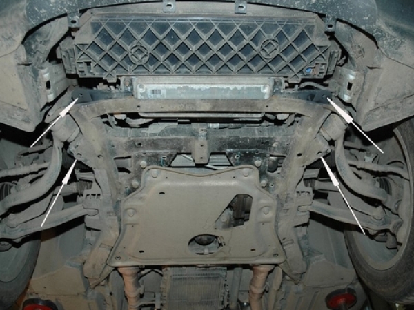 mad Vertrieb Bense - Unterfahrschutz, Unterbodenschutz BMW X6, Typ
