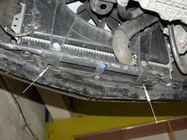 Unterfahrschutz Chrysler PT Cruiser, Typ PT, Motor 1.6/2.0/2.2 CRD/2.4 ab Baujahr 06.2000 - 2005