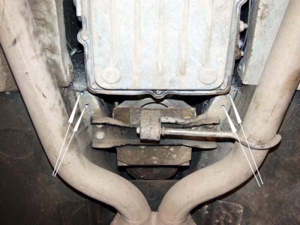 Unterfahrschutz Maserati 3200, Typ 338B32, Motor 3.2 ab Baujahr 10.1998 - 03.2002