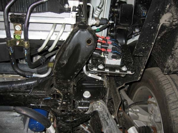 Unterfahrschutz Cadillac STS, Typ GMT295, Motor 4.6 ab Baujahr 05.2005 -