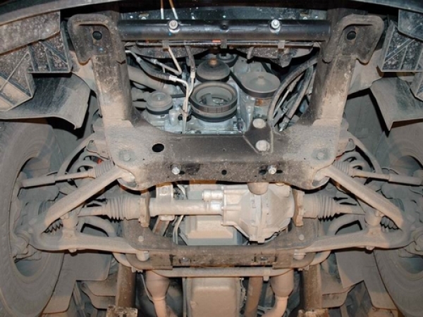 Unterfahrschutz Chevrolet Tahoe, Typ GMT900, Motor 5.3/6.2 ab Baujahr 2006 -