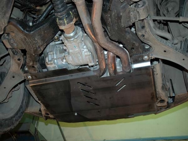Unterfahrschutz Chevrolet Captiva, Typ KLAC, Motor 2.0 TD/2.4/3.2 ab Baujahr 06.2006 - 03.2011