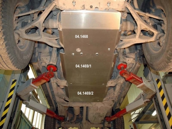 Unterfahrschutz Hummer H3, Typ GMT345, Motor 3.7 ab Baujahr 04.2005 - 2010