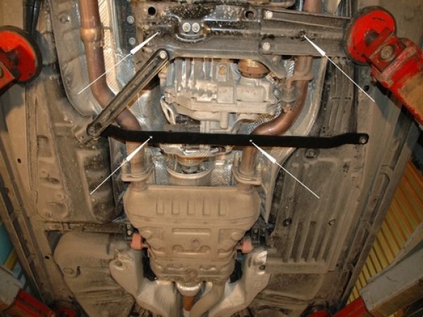 Unterfahrschutz Jeep Grand Cherokee SRT IV, Typ WK, Motor 6.4 ab Baujahr 03.2011 -