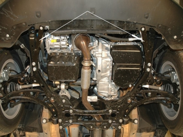 Unterfahrschutz Mini One Countryman Frontantrieb, Typ R60, Motor 1.6 ab Baujahr 06.2010 -