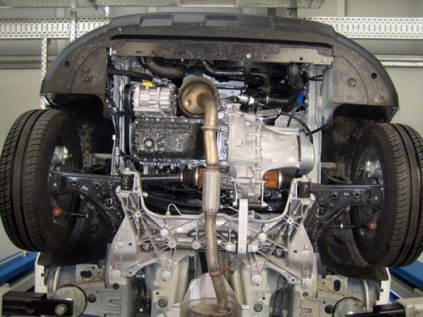 Unterfahrschutz Citroen Nemo, Typ A, Motor 1.4/1.4 TD ab Baujahr 02.2008 -