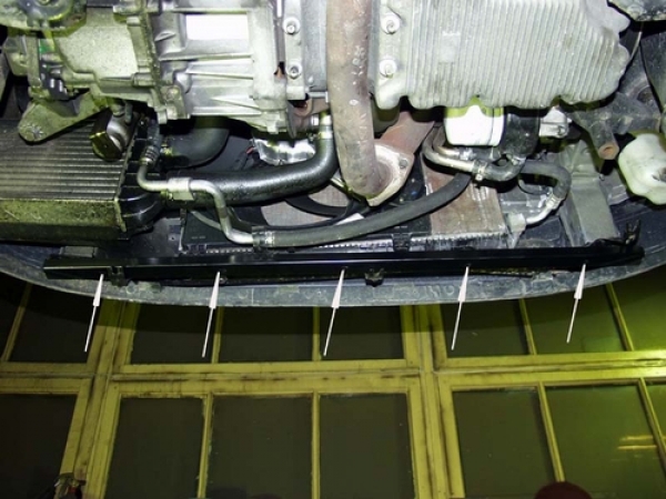 Unterfahrschutz Fiat Multipla, Typ 186, Motor 1.6/1.9 JTD ab Baujahr 04.1999 - 06.2010