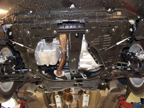 Unterfahrschutz Fiat Sedici, Typ FY, Motor 1.5/1.6 (4x4) ab Baujahr 06.2006 -