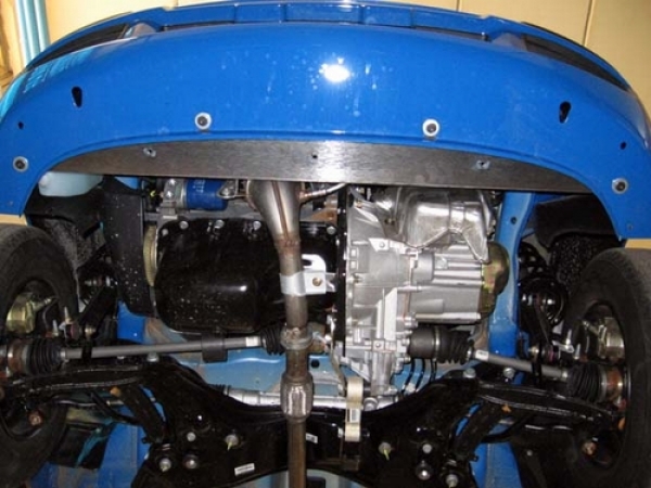 Unterfahrschutz Fiat Panda, Typ 169, Motor 1.1/1.2/1.3D ab Baujahr 09.2003 -