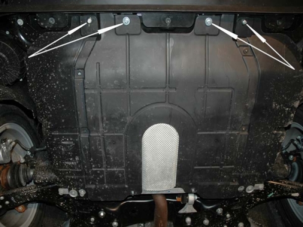 Unterfahrschutz Fiat Bravo II, Typ 198, Motor 1.4 ab Baujahr 11.2006 -