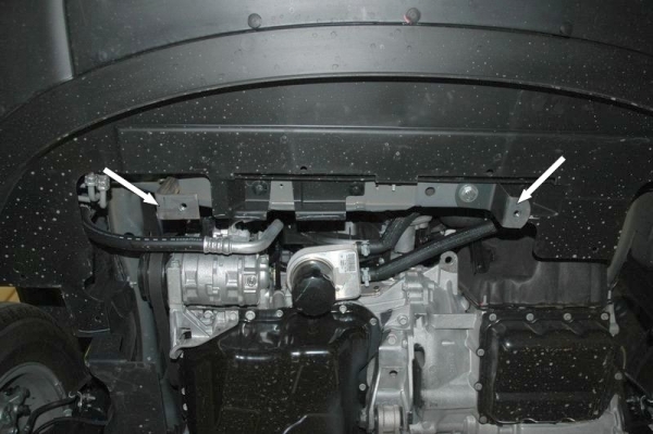 Unterfahrschutz Fiat Freemont, Typ JC, Motor 2.0 TD/2.4 AT ab Baujahr 08.2011 -