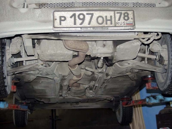 Unterfahrschutz Ford Escort Classic, Typ AAL/ABL/ANL, Motor 1.4/1.6 ab Baujahr 10.1998 - 07.2000