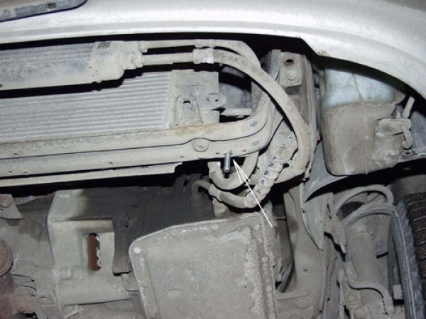 Unterfahrschutz Ford Escort Classic, Typ AAL/ABL/ANL, Motor 1.4/1.6 ab Baujahr 10.1998 - 07.2000