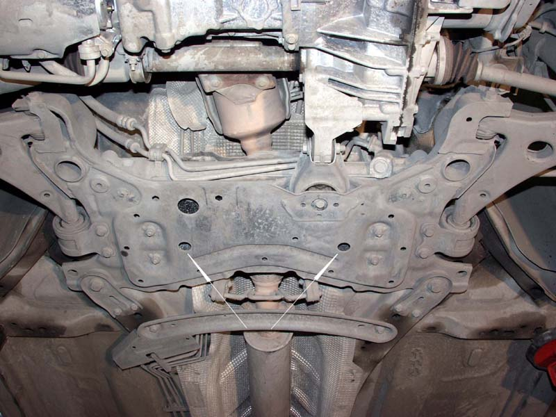 Unterfahrschutz Ford C-Max, Typ DM2, Motor 1.6/1.8/2.0 ab Baujahr 10.2003 - 09.2010