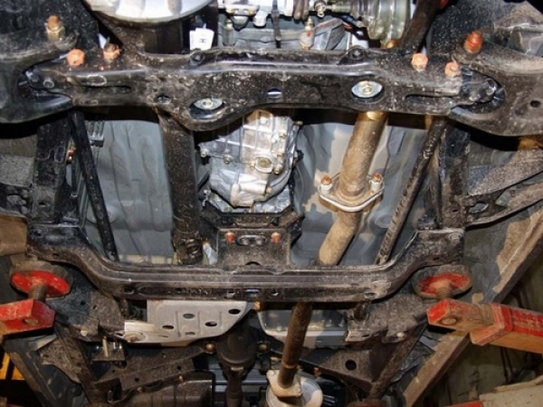 Unterfahrschutz Mazda B2500, Typ UN, Motor alle ab Baujahr 11.1998 - 11.2006