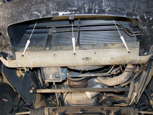 Unterfahrschutz Ford Mustang IV, Motor 3.8 ab Baujahr 1994 - 2004