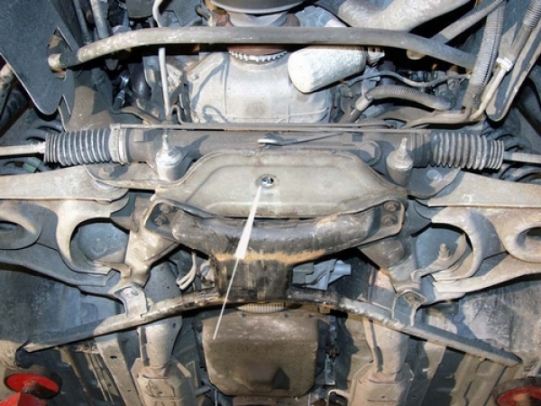 Unterfahrschutz Ford Mustang IV, Motor 3.8 ab Baujahr 1994 - 2004