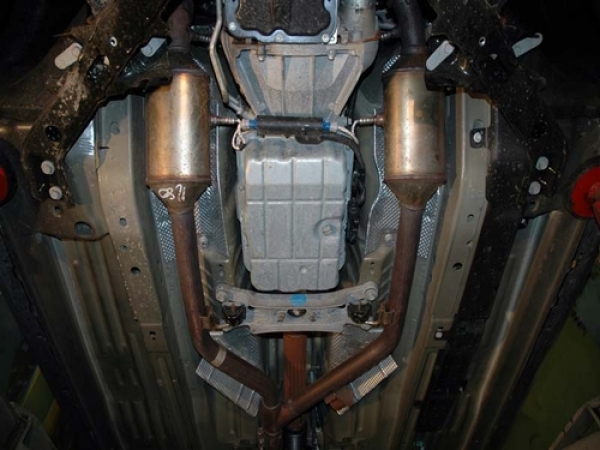 Unterfahrschutz Ford Mustang V, Typ S197, Motor 4.0 V6 ab Baujahr 2004 - 2014