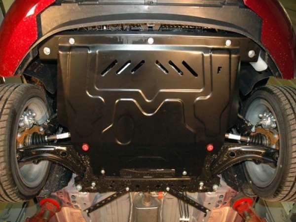 Unterfahrschutz Ford Fiesta VI, Typ JA8/JA (-LPG), Motor 1.3/1.4/1.6 ab Baujahr 06.2008 - 12.2016