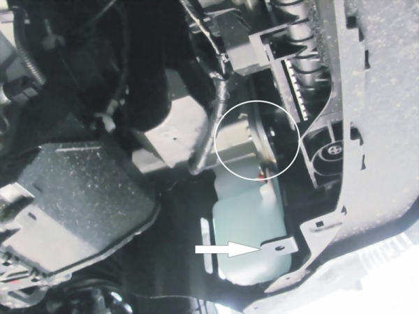 Unterfahrschutz Ford Fiesta VI ST, Typ JA8/JA (-LPG), Motor 1.6 ST ab Baujahr 01.2013 - 12.2016