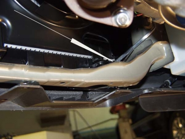 Unterfahrschutz Honda Civic VIII Fließheck, Typ FN/FK, Motor 1.8 ab Baujahr 09.2005 -