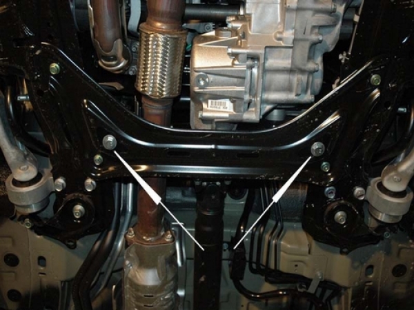 Unterfahrschutz Honda Pilot I, Motor 3.5 ab Baujahr 2008 - 2011